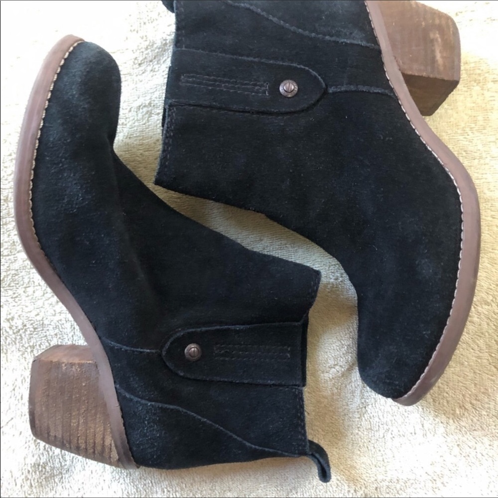 Women’s Calvin Klein Black Suede Bootie